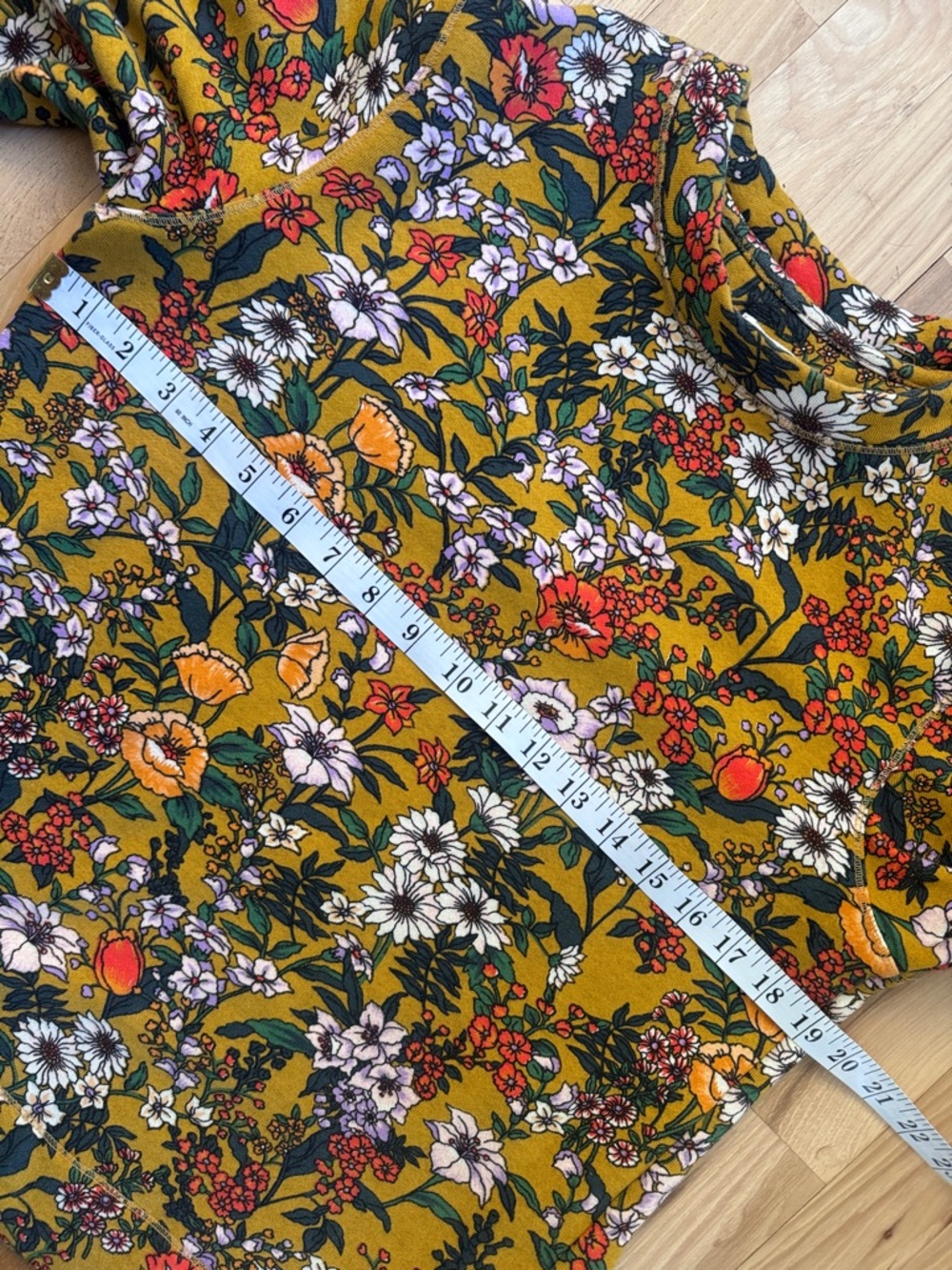 Anthropologie Maeve Floral Wildflower Sweatshirt Anthropologie Floral S - Picture 5 of 9